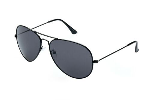 Ravs Sunglasses Aviator Glasses Black Glass Big Size - Picture 1 of 1