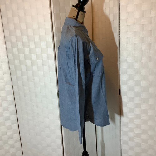 Nwt Levi's women's blue yankee's blouse size medium - Picture 10 of 10