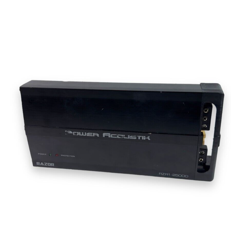 Amplificateur Monobloc Power Acoustik RZ1-2300D - 2300W Classe D Pour Voiture - Occasion