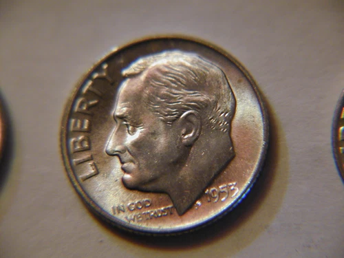 1953-D   Roosevelt Dime BU uncirculated ! #a