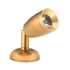 Pactrade Marine Rv Led Swivel Reading Light Polished Brass Interior 80lm 1.2w Pactrade Marine Rv Led Swivel Reading Light Polished Brass Interior 80lm 1.2w