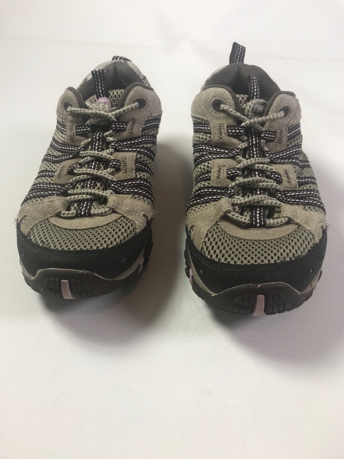 Scarpe Merrell Donna Tg 9 EUR 40 Escursionismo Yokota Ventilatore Alluminio Orchidea Fioritura
