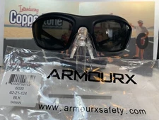 Armourx 6020 Goggle Splash Protection Safety Ready To Wear Polarized Gray Lenses