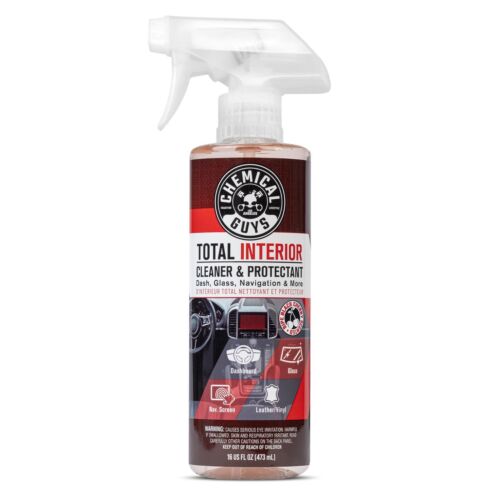 Total Interior Cleaner & Protectant Cleans,Protects Vinyl, Leather,Plastic 16 Oz