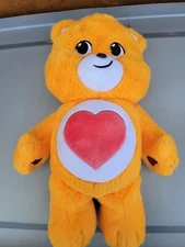 Care Bears Tenderheart Bear Plush Doll Basic Fun Vintage Stuffed Toy