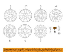 Toyota Oem 12-22 Sequoiatundra Wheels Wheels-wheel Nut 90942a1001