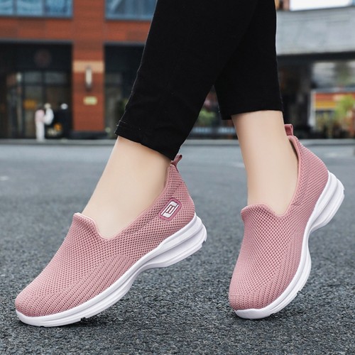 Women's Spring And Summer Fashion Mesh Perforated Breathable Casual Shoes A - Picture 12 of 36