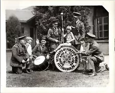1929 Pittsburgh Pennsylvania  Vintage 8x10 Photo VFW Post Marching Band Post