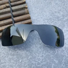 LensOcean Polarized Replacement lenses for-Oakley Batwolf OO9101 - Black