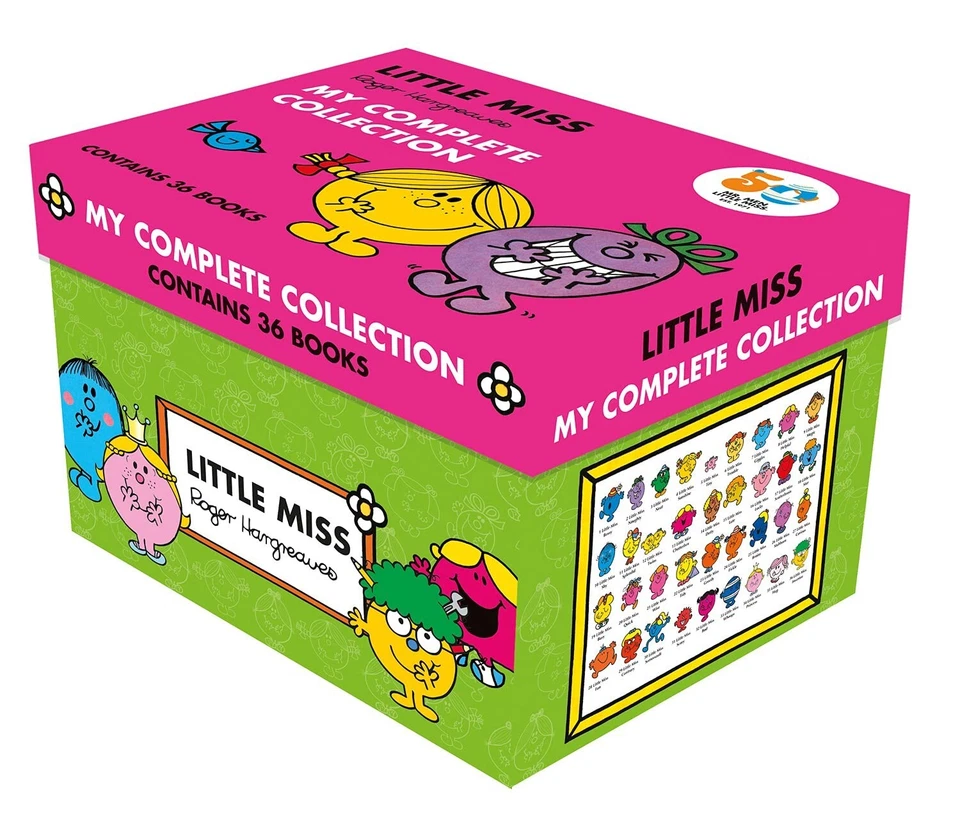 Little Miss Complete Collection 36 Books Box Set by Roger Hargreaves(Mr Men) - Image 2 of 2
