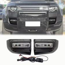 Pair Front Fog Light Driving Lamp For Land Rover Defender 90 110 130 2020-2023