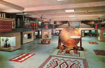 Postcard Tree Ring Display SW Archaeology University of Arizona at Tucson Museum
