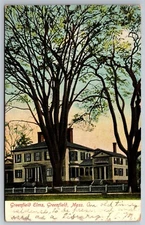 Greenfield Elms Greenfield Mass C1907 UDB Postcard P20