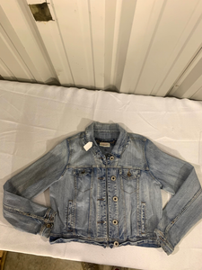 red camel jean jacket