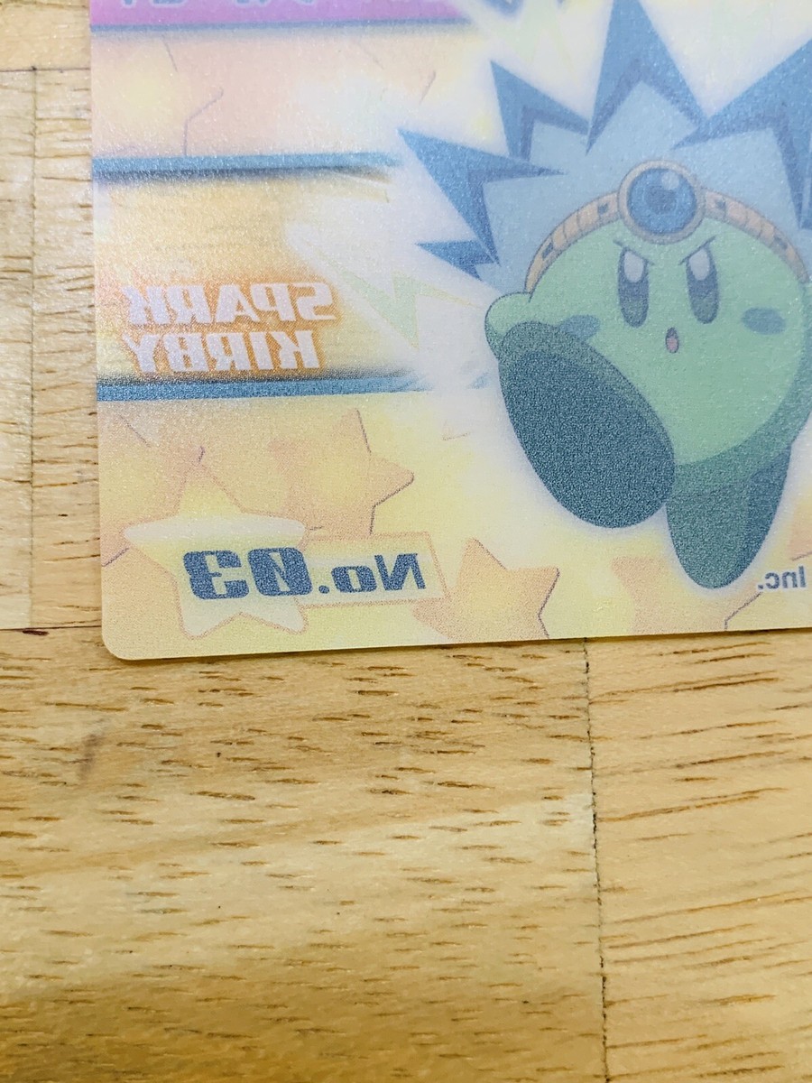 Kirby Spark Kirby Clear Card No.83 Nintendo From Japan HC-1