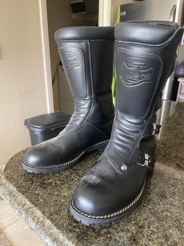 Stylmartin motorcycle boots 8.5 mens | eBay
