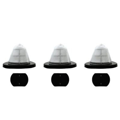 Nispira 2030 Vacuum Filter Replacement with Foam For Bissell Vacuum Cleaner 3 Pk