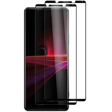 2 Pack Full Tempered Glass Screen Protector For Sony Xperia 1 5 10 VI V IV III