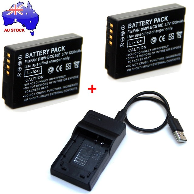 Battery / Charger For Panasonic Lumix DMC-TZ10 DMC-TZ18 DMC-TZ19 DMC-TZ20 Camera Battery / Charger For Panasonic Lumix DMC-TZ10 DMC-TZ18 DMC-TZ19 DMC-TZ20 Camera