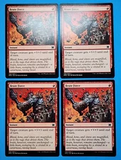 4x Brute Force Modern Masters 2015 Mtg Magic Card Red Mountain Instant 108