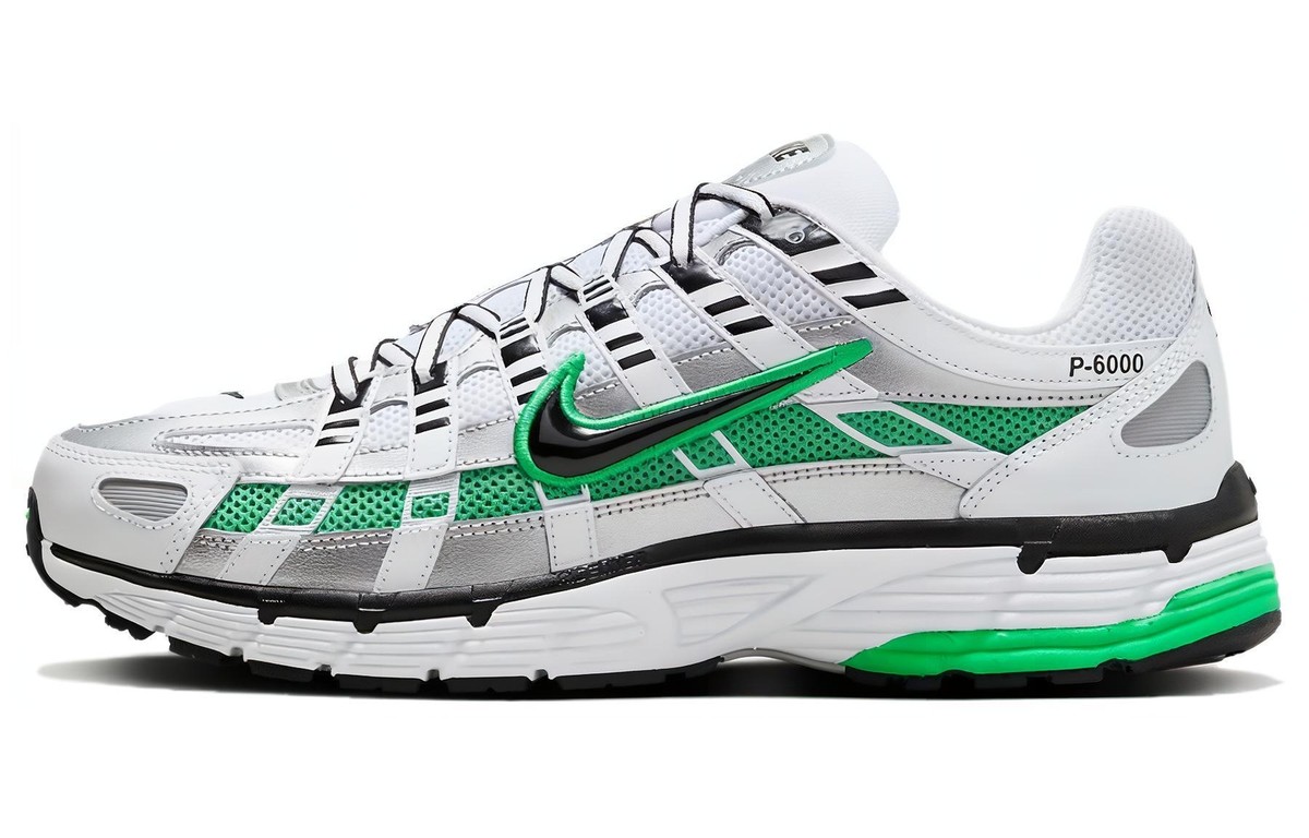 Nike p6000 スニーカー 9.5 US ホワイト/グリーン Nike P-6000 White Spring Green - CD6404-104 | eBay