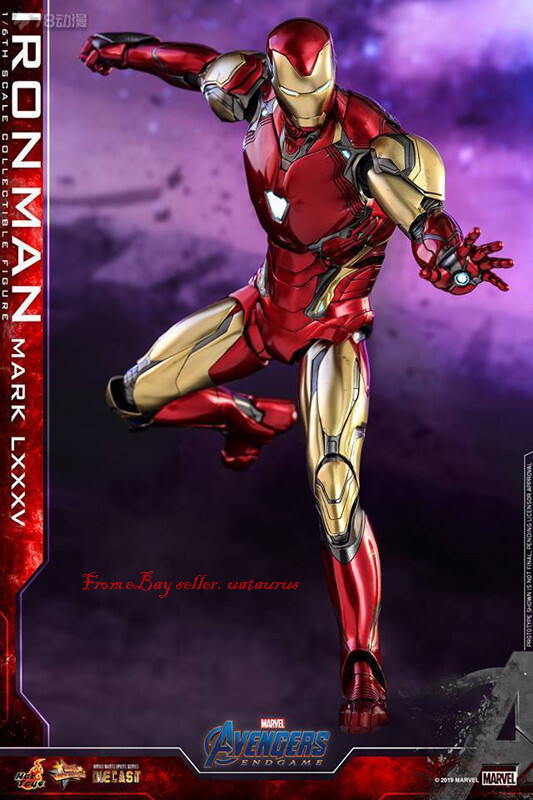 Perfect Hot Toys 1/6 Mms528 Avengers 4 Iron Man Mk85 In Stock New