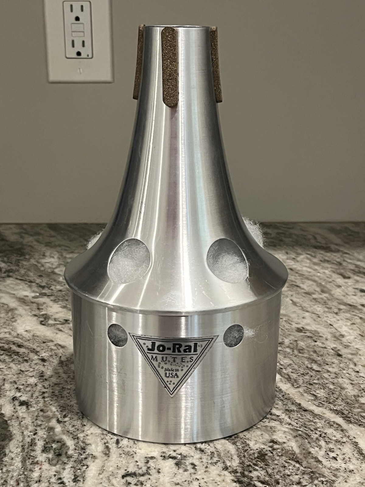 Jo-Ral Trombone Bucket Mute Brass Instrument Mute Made In USA