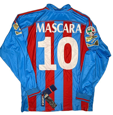 Maillot De Foot Vintage Catania 2007-2008 - Taille XL, Marque Legea, Comme Neuve