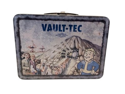 Fallout 3 Vault-Tec Lunchbox + Vault Boy Bobblehead + DVD (No Game)