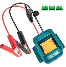 Jump Starter Emergency Power Kit For Makita Car Booster Cable with Fuse Switch