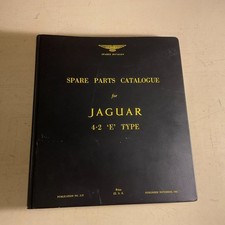 Factory Jaguar E-type 4.2 Xke Spare Parts Catalogue