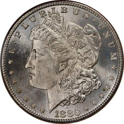 1880-S Morgan Silver Dollar NGC MS66 Great Eye Appeal Strong Strike