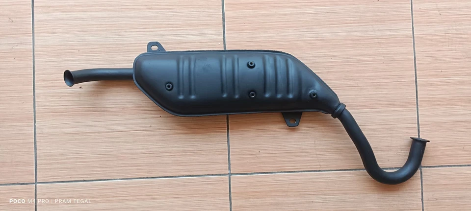 Honda DAX ST90 Complete Exhaust Original Copy Hand Made AAA+++ Materials - Image 4 of 4