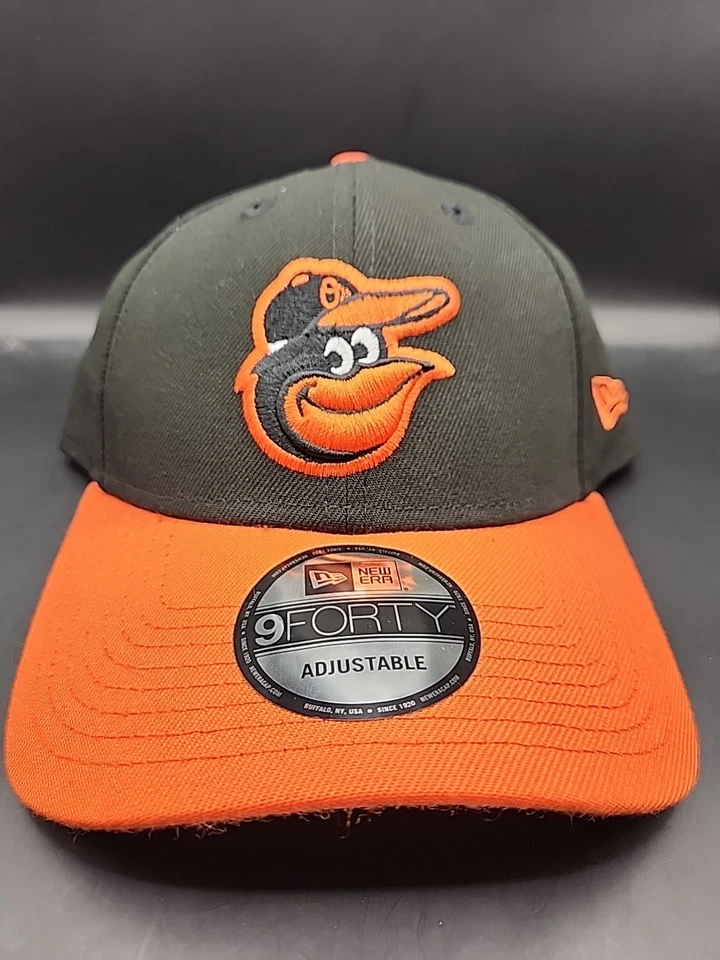 Chapéu ajustável Baltimore Orioles New Era 9FORTY The League 2 tons MLB NOVO COM ETIQUETAS OSFA - Imagem 2 de 4