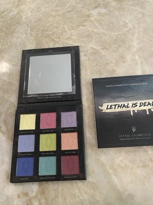 Lethal Cosmetics Velvet Dusk Pressed Powder Eyeshadow Palette NIB