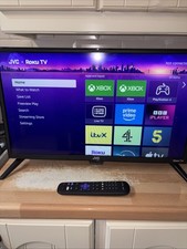 JVC LT-24CR230 Roku TV 24" Smart HD Ready HDR LED TV