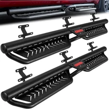 Fit 17-26 Ford F250 F350 Superduty Crew Cab 6" Side Step Running Board Drop Step