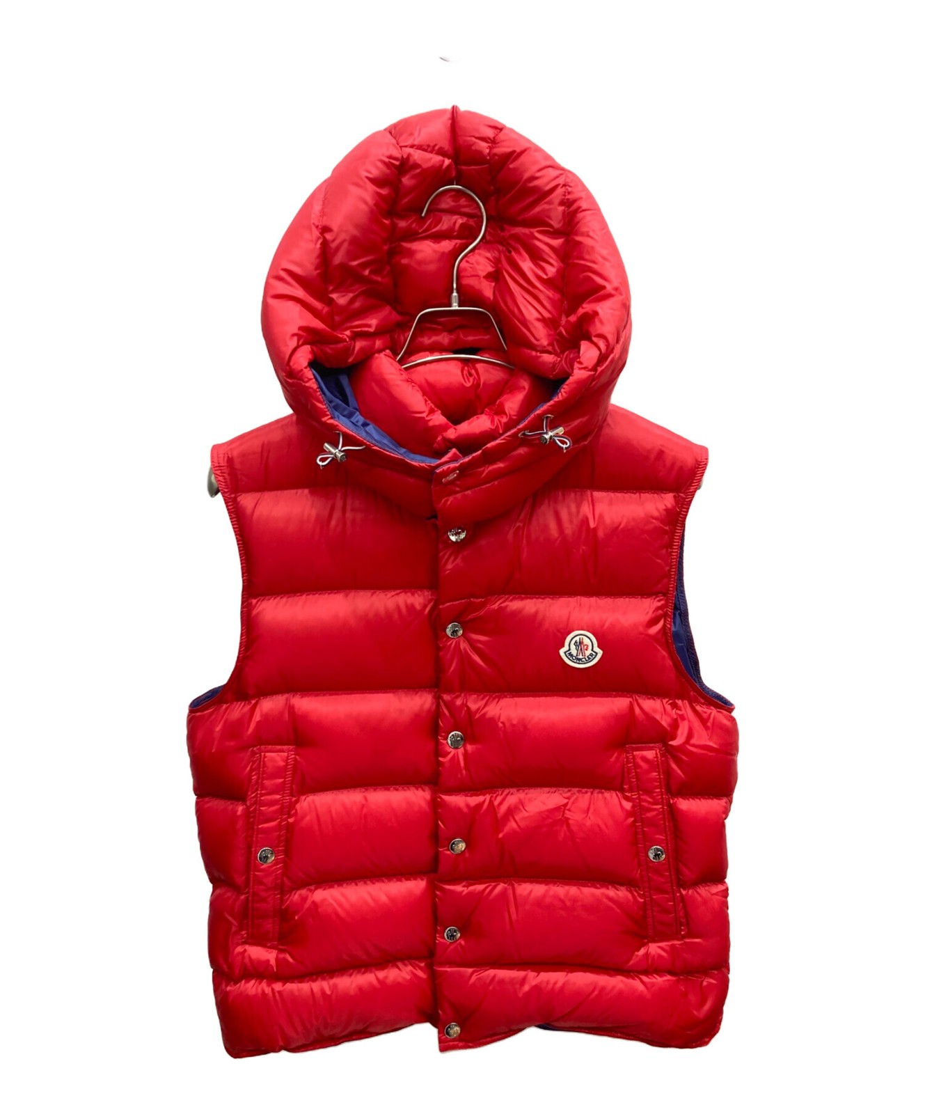 MONCLER/"BILLECART" Down Vest Red Size: 3