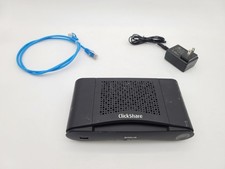 BARCO CLICKSHARE CS-100 WIRELESS PRESENTATION R9861510 W/ AC ADAPTER CABLE