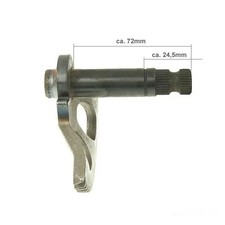 Kickstarterwelle, 72mm / 24mm für Keeway Matrix 25 Bj. 2006-2009