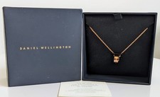 Nuova collana Daniel Wellington Elan placcata PVD oro rosa misura unica 45 - 49 cm