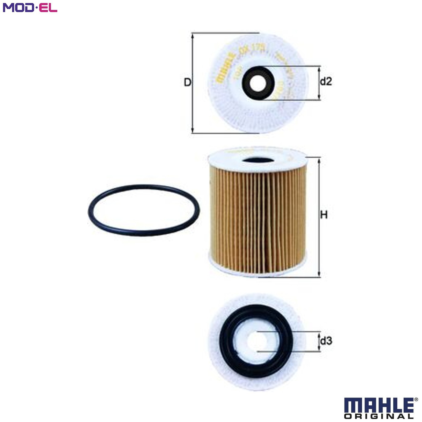 KNECHT OX 175D Oil Filter for CHRYSLER,FIAT,JEEP,MINI,NISSAN - Image 38