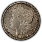 1879-S Rev 78 $1 Morgan Silver Dollar - VF - SKU-D6907