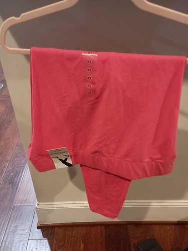 J.C Penney Pink Solid Crop Legging Size 1X Msrp $26.00 New With Tags - Picture 1 of 4