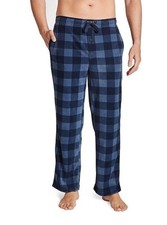 Lucky Brand Men's Side Pockets Sleep Super Soft Fleece Pant Small Mood Indigo
