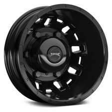 Torque Tw514c Rush Wheel 16x6 110 6x205 161.1 Black Single Rim