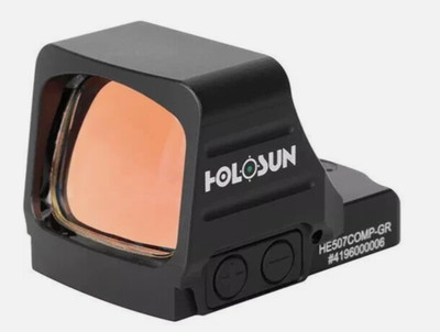 HE507COMP-GR Holosun Competition Multi Reticle Green Reflex Circle Dot Sight
