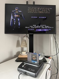 Batman: Il Videogioco Autentico Nintendo NES NRMT Condizioni Cartuccia Gioco