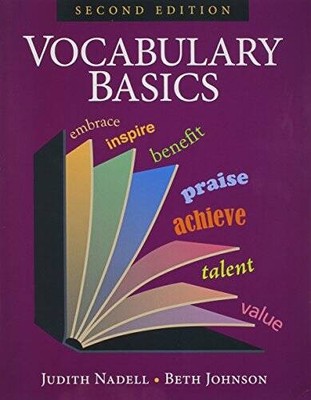 Vocabulary Basics - Paperback By Judith Nadell and Beth Johnson - GOOD