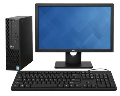 Dell i5 Home Office Desktop Gratis Monitor Tastatur WLAN Dongle Windows PC